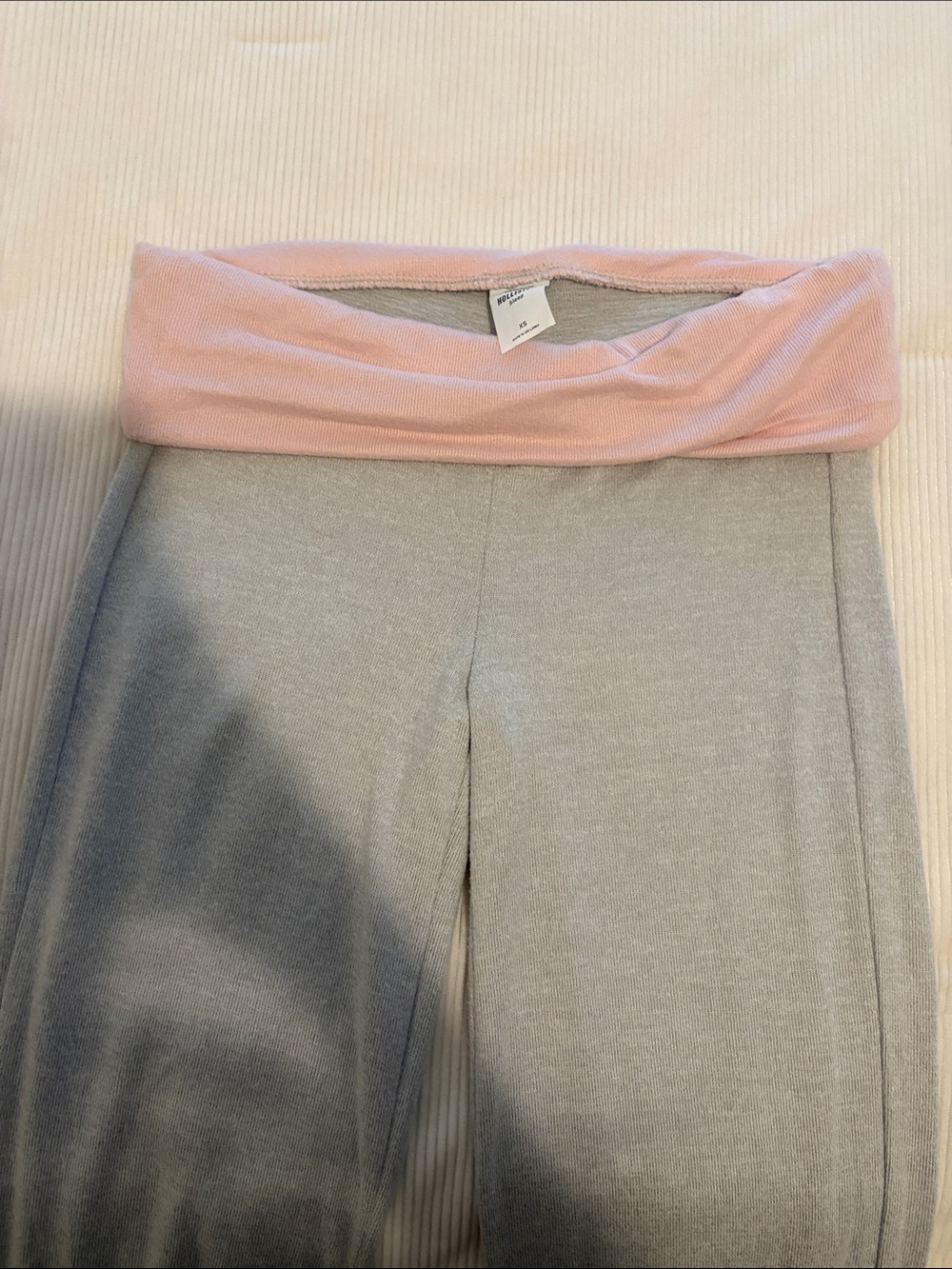 Hollister fold over pants